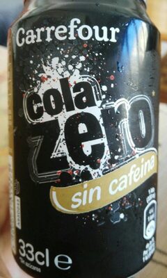 Cola zero sin cafeina - 3560071015572