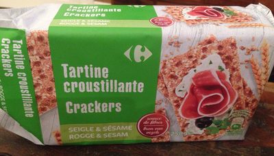 Tartine croustillante / crackers seigle & sesame - 3560071096984