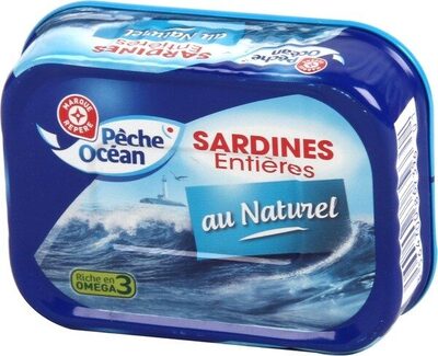 Sardines entières au naturel - 3564700867396