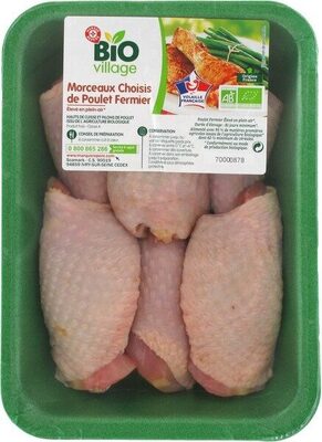 Morceaux choisis de poulet fermier bio - 3564707126182