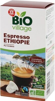 Capsules de café espresso bio Max Havelaar Ethiopie x 10 - 3564707128933