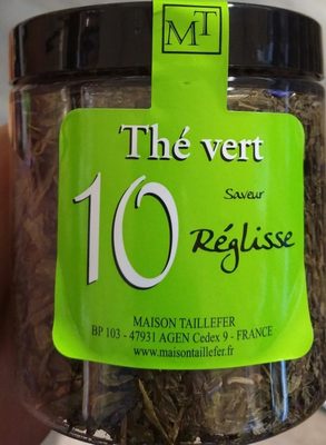 10 - Thé Vert Saveur Réglisse - 3564884010229