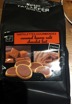 Tartelettes gourmandes caramel beurre salé chocolat au lait - 3564884010281