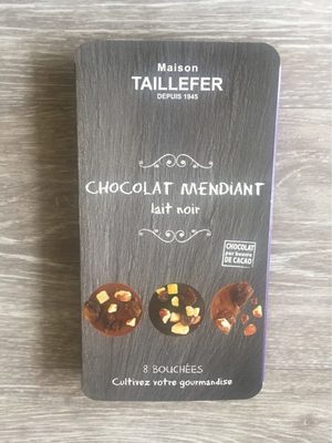 Chocolat mendiant lait noir - 3564884014180