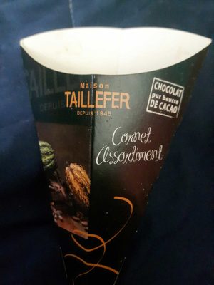 Maison Taillefer Assortiment De Chocolat Cornet 130G - 3564884014203
