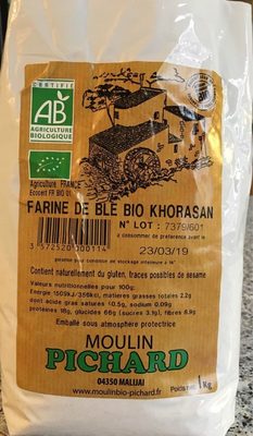 Farine de blé bio khorasan - 3572520000114