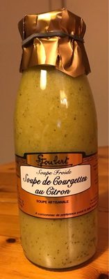 Soupe de courgettes au citron - Soupe artisanale - 3574311381419