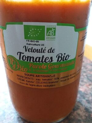 Velouté de tomates bio - 3574313880545
