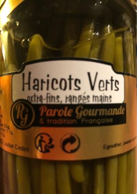 Haricots verts extra-fins, ranges mains - 3574314020438