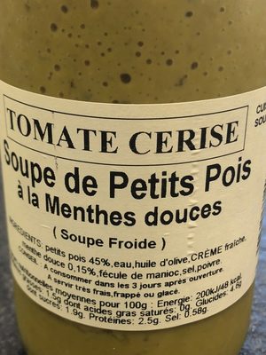 Soupe froide - 3574315381446