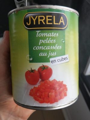 Tomates pelées concassées au jus (en cubes) - 3574980024259