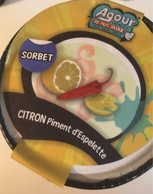 Sorbet citron piment d'Espelette - 3575883003204
