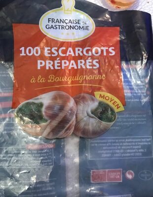 100 escargots préparés à la Bourguignonne - 3576280114555
