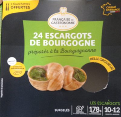 Escargots de Bourgogne à la bourguignonne - 3576280223325