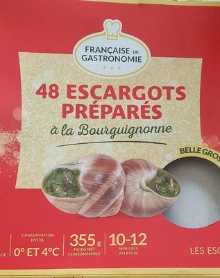 Escargots préparés à la bourguignonne - 3576280313613