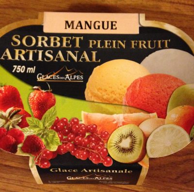 Sorbet artisanal mangue - 3576370720116