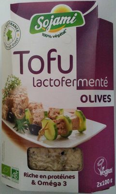 Tofu lactofermenté olives - 3576566003009