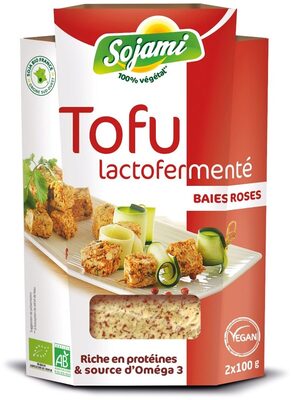 Tofu Lactofermenté Baies Roses - 3576566005003