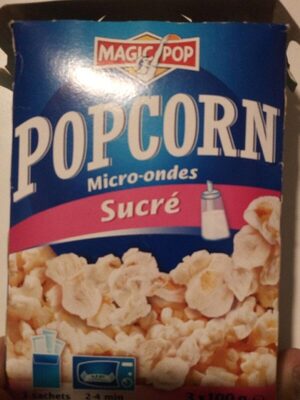 Popcorn sucré - 3577060101796