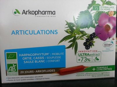 Arkofluides Articulations Bio 20 Ampoules - 3578835500196