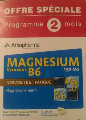 Magnesium Vitamine B6 - 150 Mg - 3578835501247