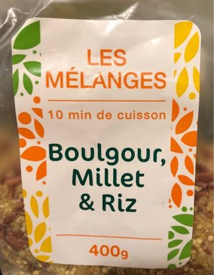 Boulgour ,Millet et riz - 3580267030059