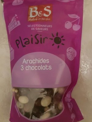 arachides 3 chocolats - 3580280709918