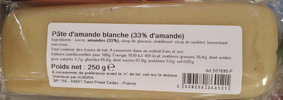 Pâte d'amande blanche - 3580280860121