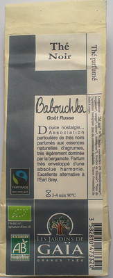 Thé noir Babouchka - Goût russe - 3582810473320