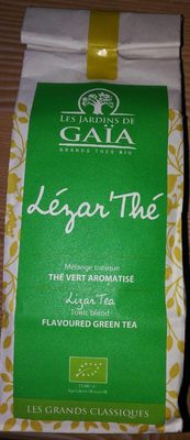 Thé Vert aromatisé Lézar'Thé 100g - 3582810869024