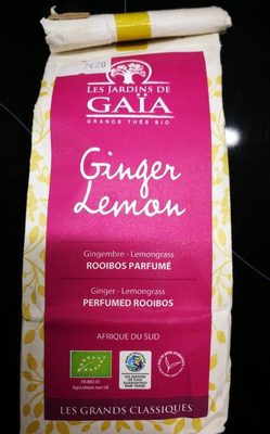 Ginger Lemon Rooibos Tea - 3582810922323