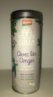 Thé Blanc Avec Les Anges Bio - Tube 50 g - Les Jardins De Gaïa - 3582815502063