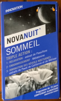 Novanuit Sommeil 30 Gélules - 3582910065838