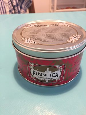 Kusmi Tea The Quatre Fruits Rouges (125g Dose) - 3585804000274