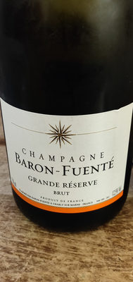 75CL Champagne Brut Grande Reserve Baron Fuente - 3591440001025