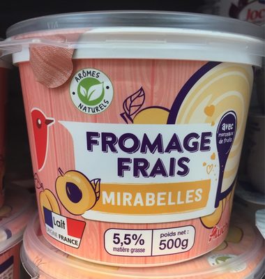 Fromage Frais aux Mirabelles - 3596710340828