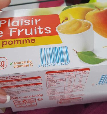 Compote Auchan Pomme - 3596710404285