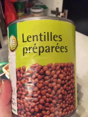 Lentilles préparées - 3596710405244