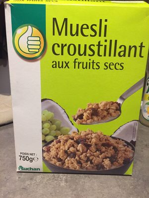 Muesli Croustillant aux Fruits Secs - 3596710408214