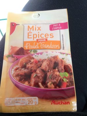Mix épices pour poulet tandoori - 3596710411504