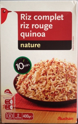 Riz complet riz rouge & quinoa - 3596710411689