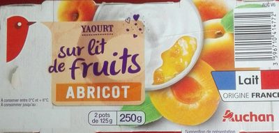 Yaourt sur lit de fruits abricot - 3596710414772