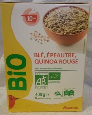 Blé, épeautre, quinoa rouge BIO - 3596710418251