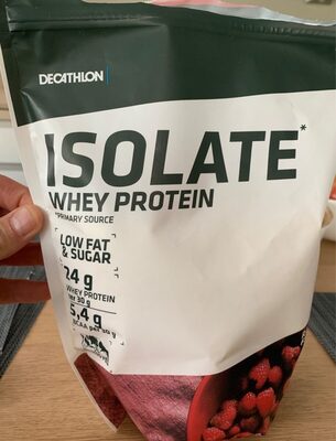 Isolate whey protein goût framboise - 3608419150674