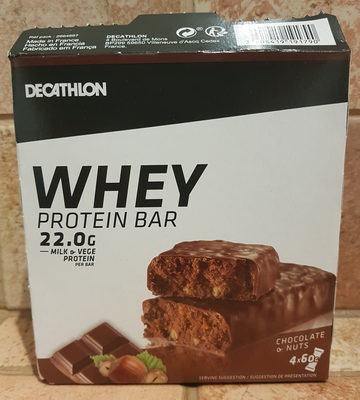 Decathlon whey protein bar - 3608419191790