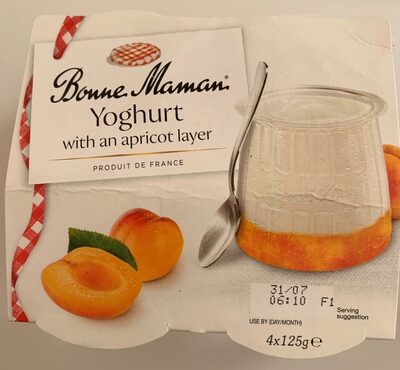 Yoghurt with an apricot layer - 3608580889564