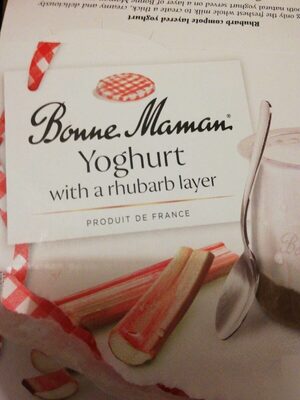 Yoghurt with a rhubarb layer - 3608580889571