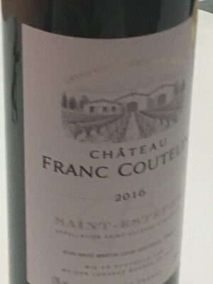 Vin Chateau Franc Coutelin - 3660989204300
