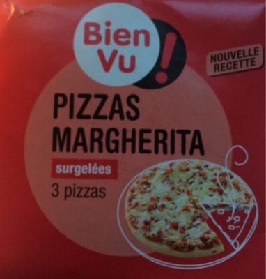 Pizzas Margherita Surgelées (x3) - 3660992009084