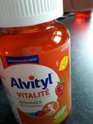 Alviltyl Vitality 10 Vitamins 60 Gums. Alvityl. Free Shipping - 3664492000046